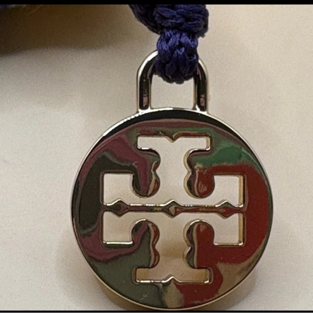 NEW Tory Burch Dust Bag Purse Shoe Travel Storage 12"x10" Drawstring Logo Charm